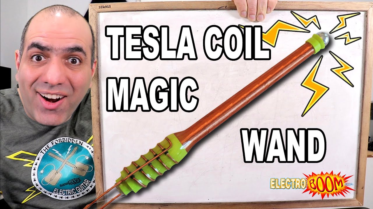 DIY Tesla wand + free 3D files