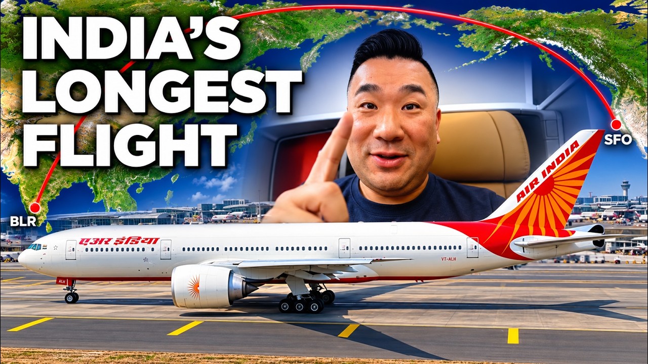 17 hours on Air India's longest flight | Bengaluru to San Francisco