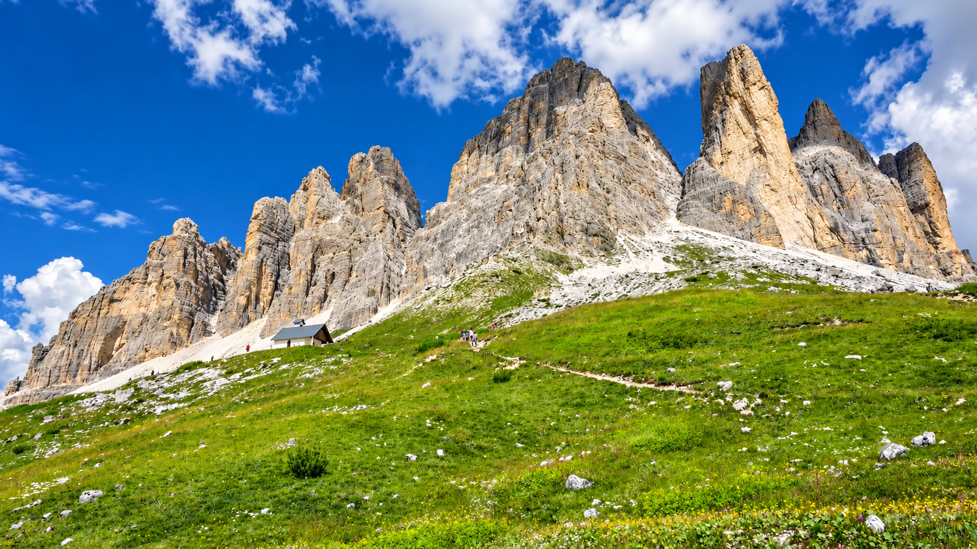 Tre Cime di Lavaredo, Italy iconic Dolomites walk (4K)