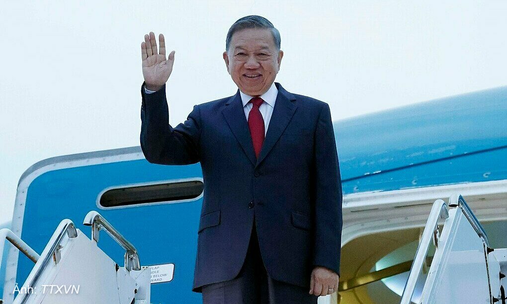Vietnam’s top leader arrives in New York for UNGA 81 high-level debate
