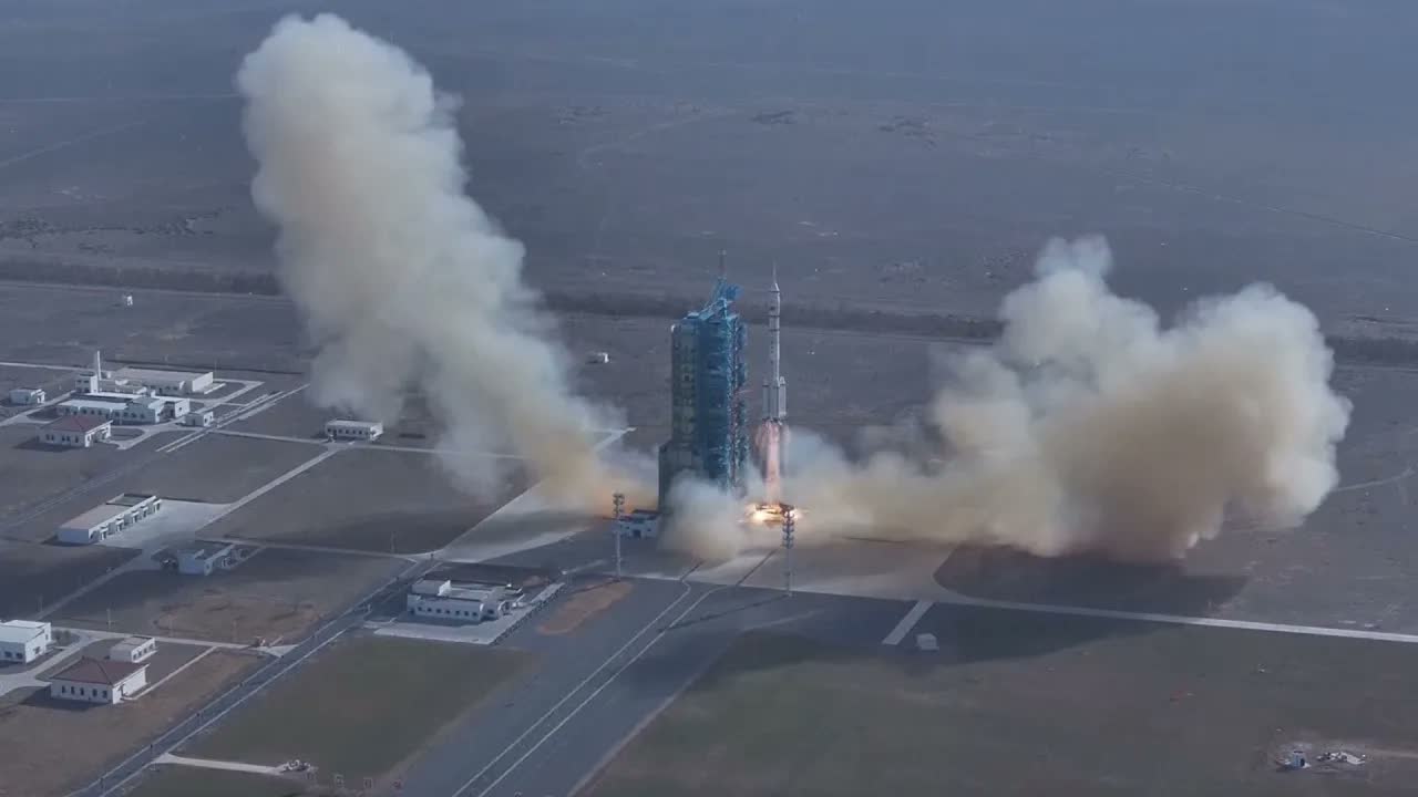 China's Shenzhou 22 launches to aid astronauts on Tiangong Space Station