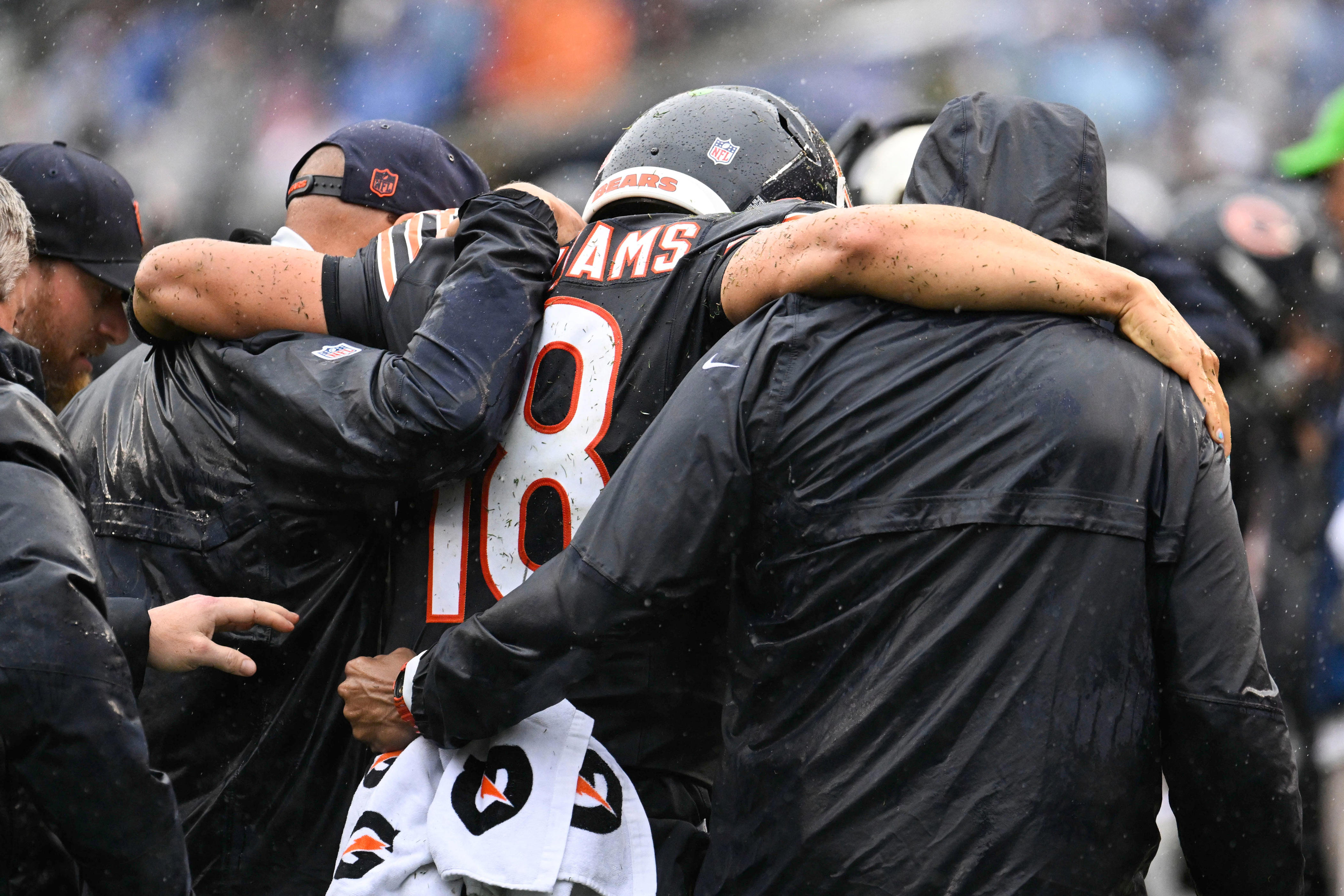 Ben Johnson shares update on Bears QB Caleb Williams injury