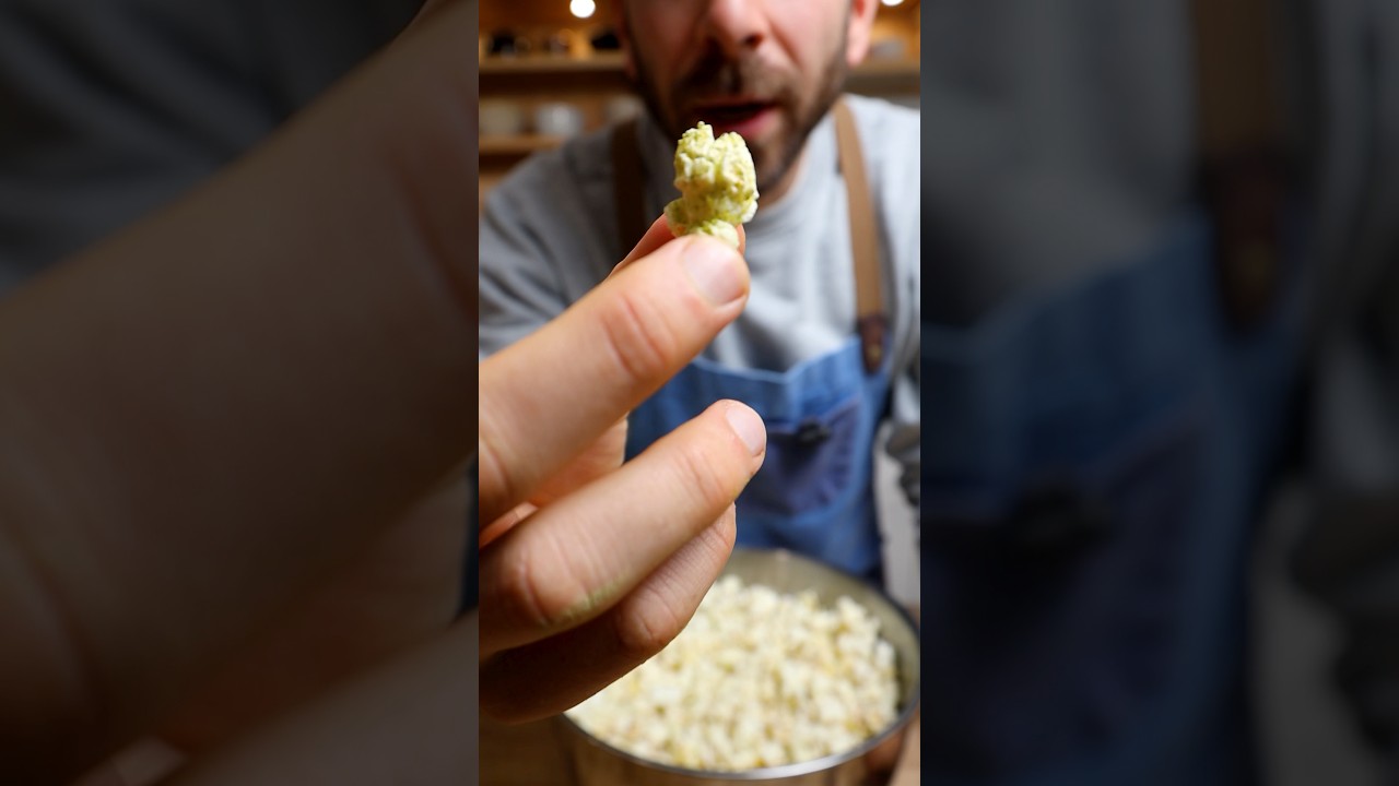 I make Mike G's cheezy popcorn