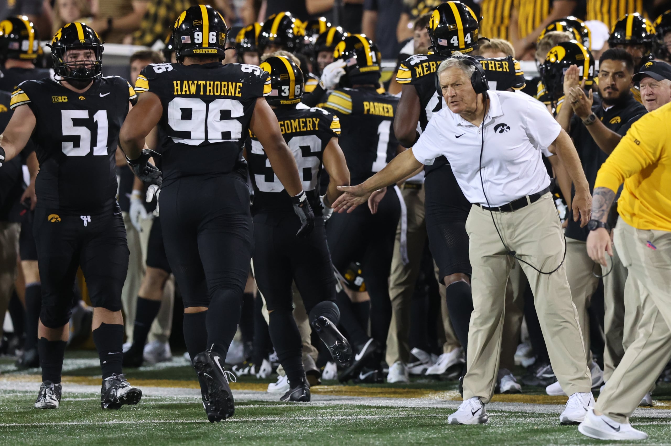 Iowa football rising in latest college football rankings