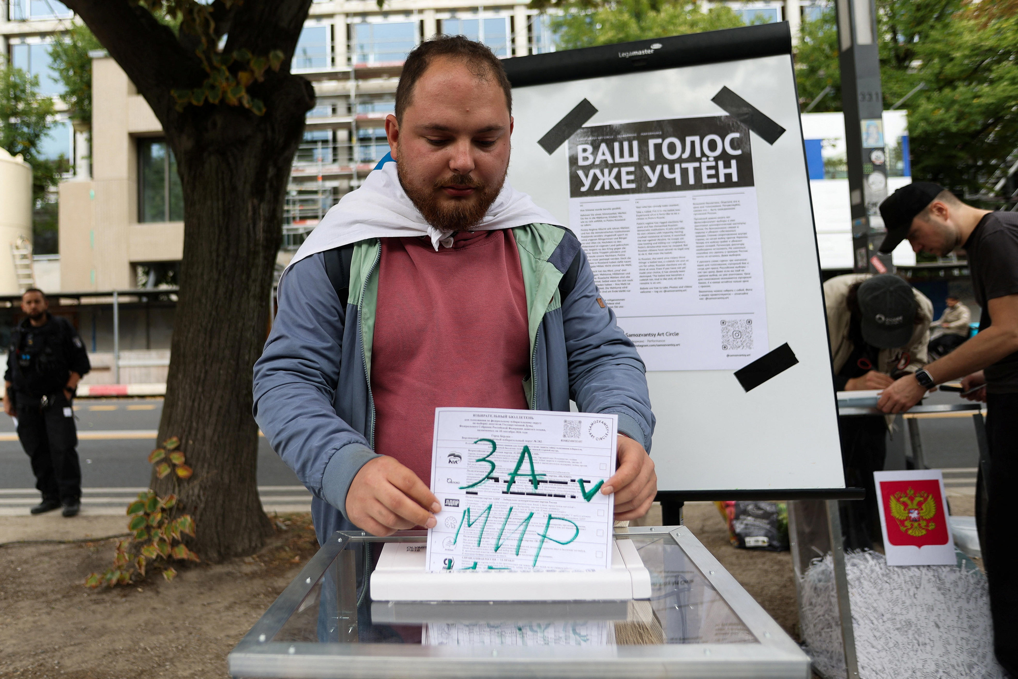 Pro-Putin party set to win Russian election without real opposition