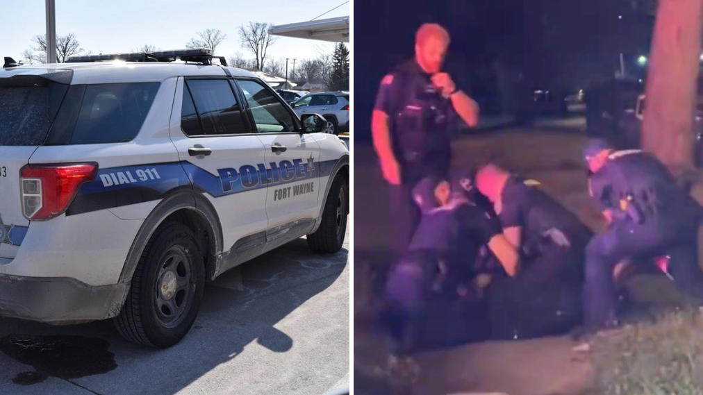 Indiana police tell bystanders they better ‘disappear’ as Black man claims he ‘can’t breathe’ during violent arrest