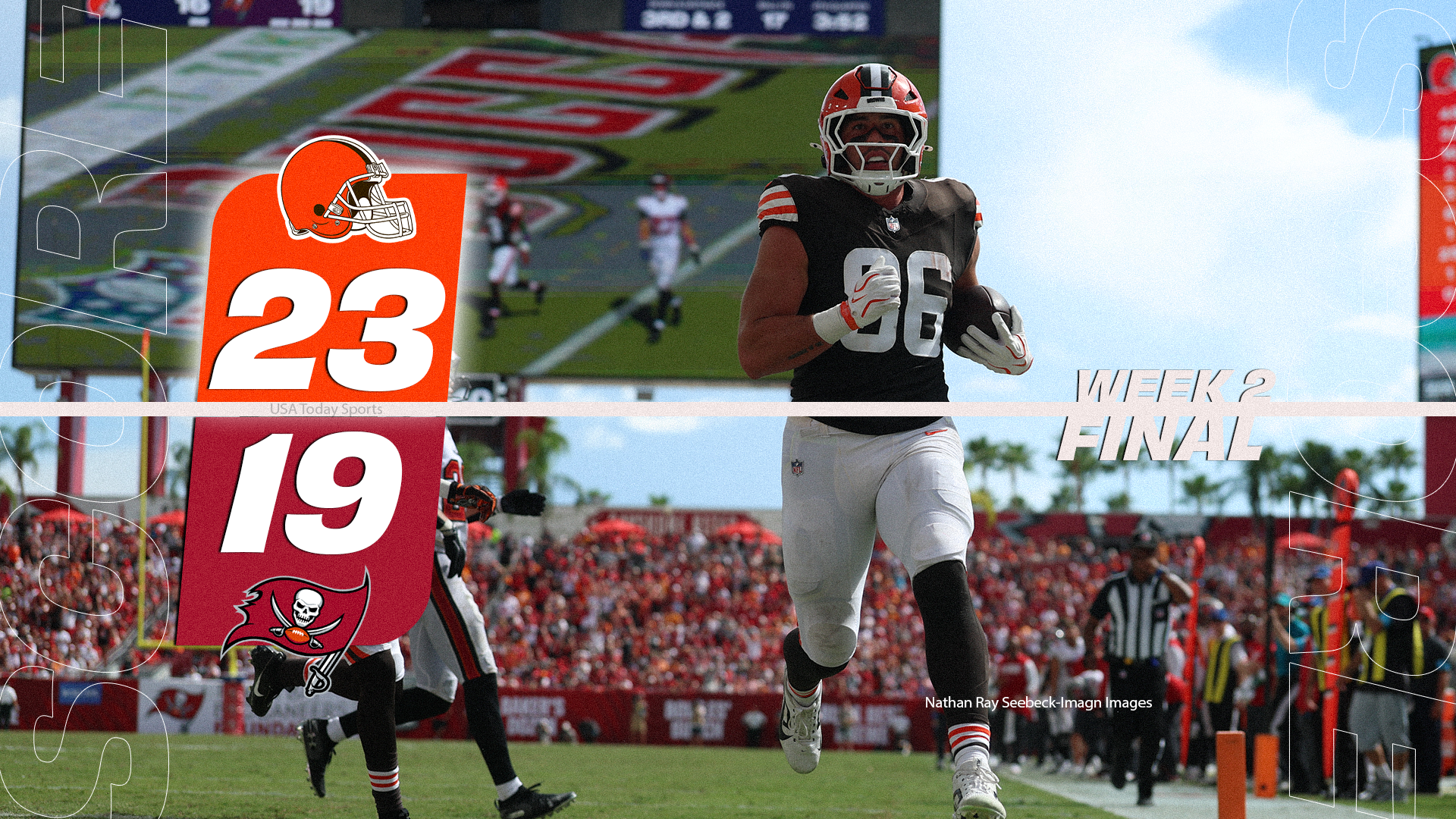 Browns Week 2 recap: Bucs cannot seal a comeback despite weather delay