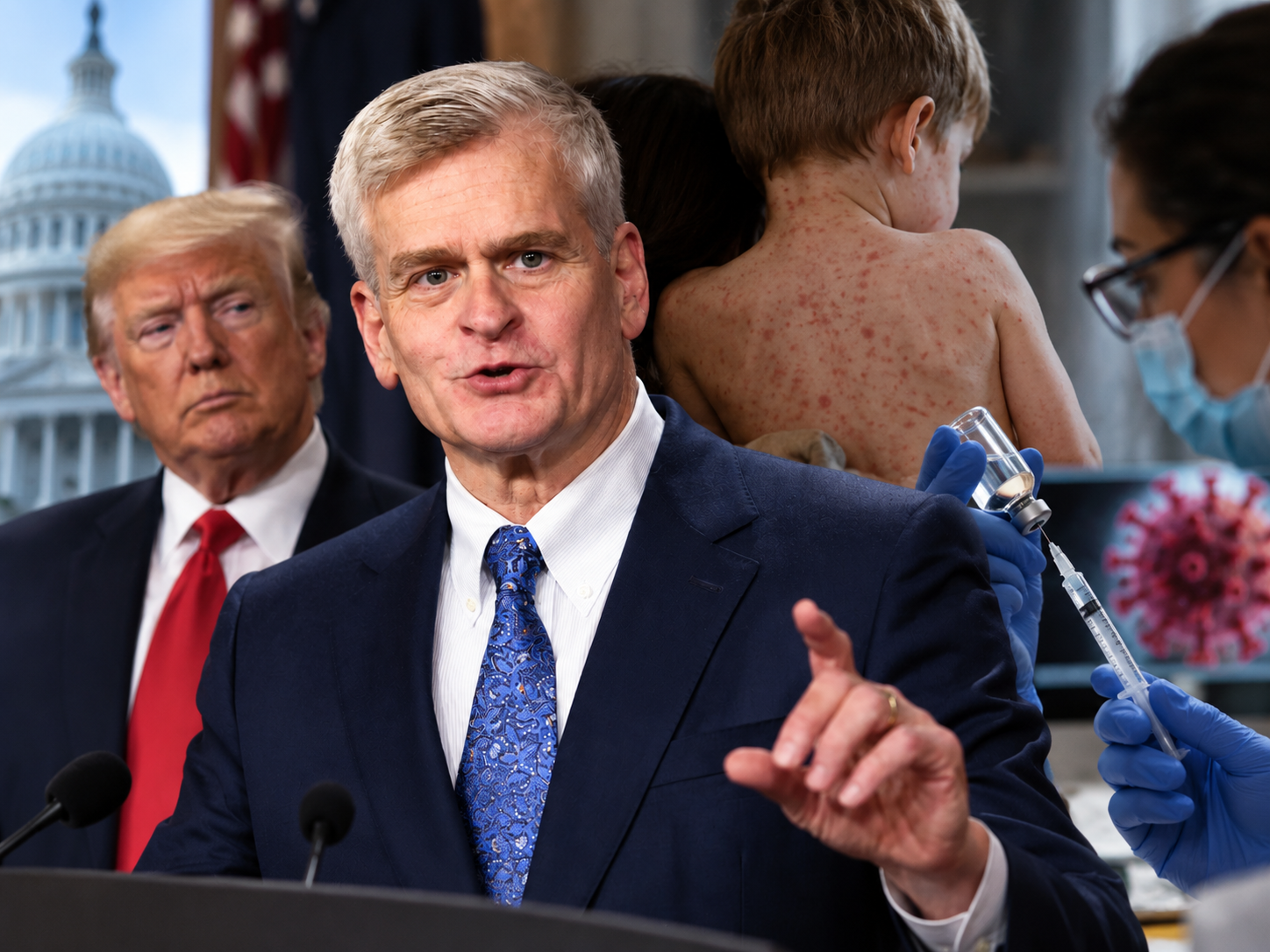 Senator Bill Cassidy urges US President Donald Trump to show 'radical ...