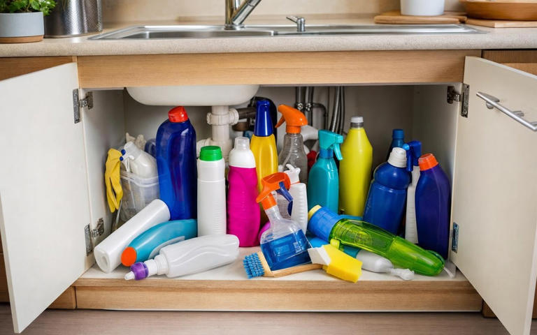 Ces 6 produits ménagers que vous gardez sous l’évier mettent votre ...