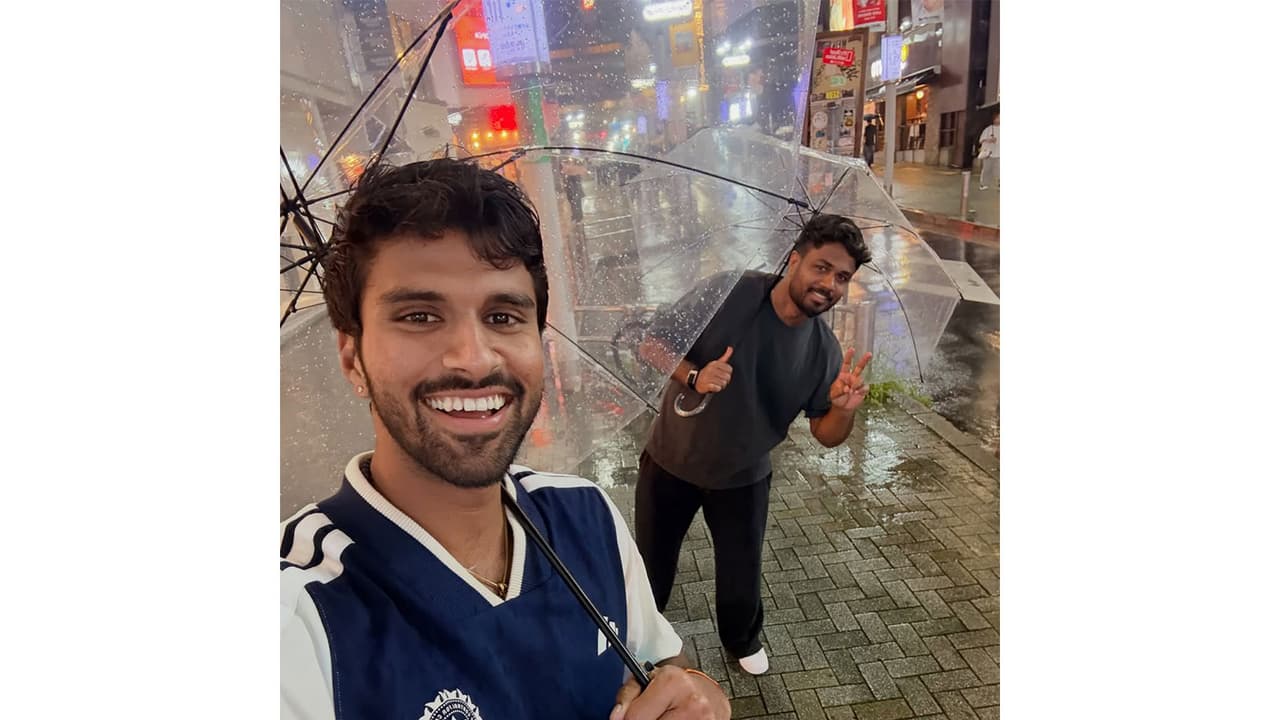 Team India to wear BCCI jersey in Japan; Sundar shares pic with Samson