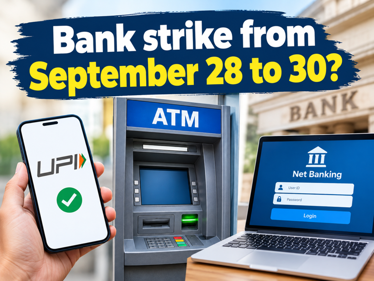Bank strike from September 28 to 30: Will banks be closed for five days ...