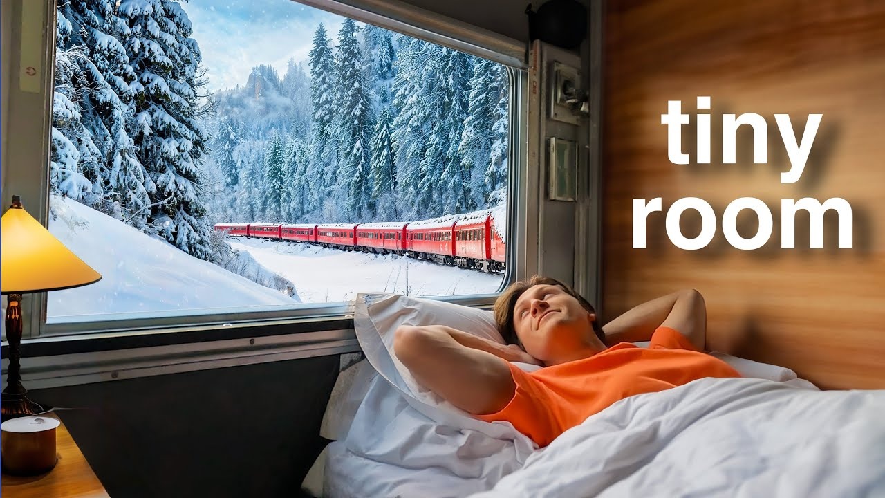 He Spent 4 Days Living on a Train... Without Stepping Off Until the Stops