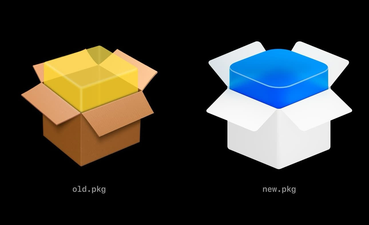 MacOS 27.2 met le paquet sur une vieille icône
