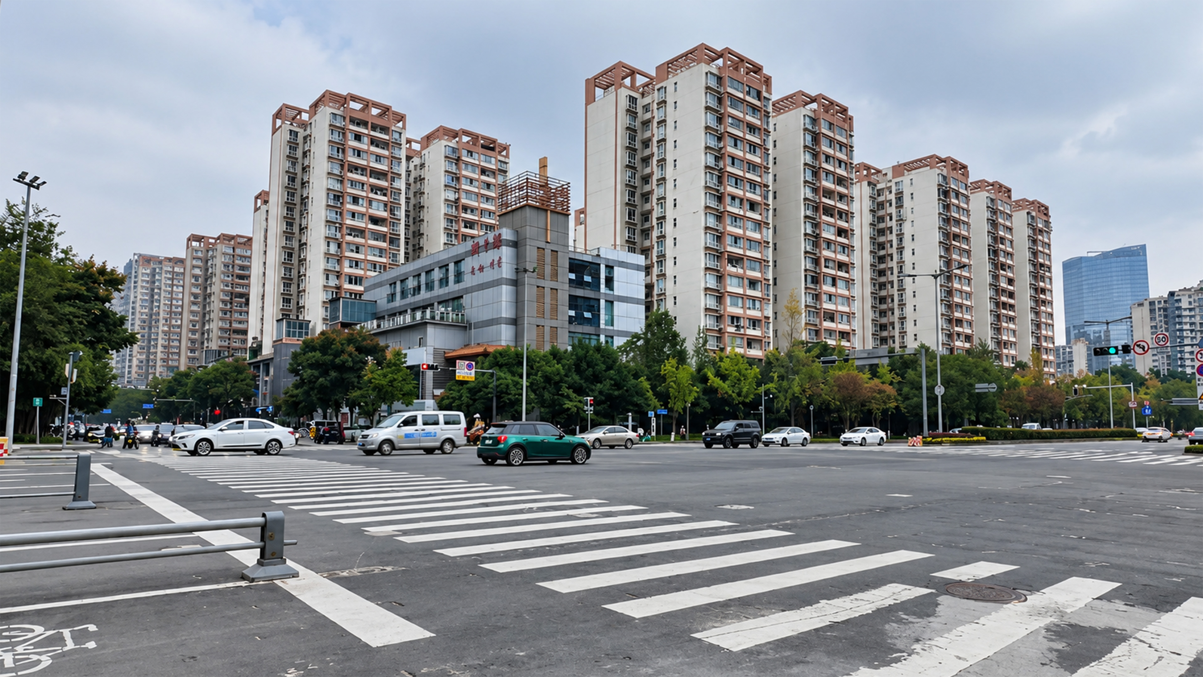 Inside a China's Neighborhood Surrounded by Giant Residential Towers