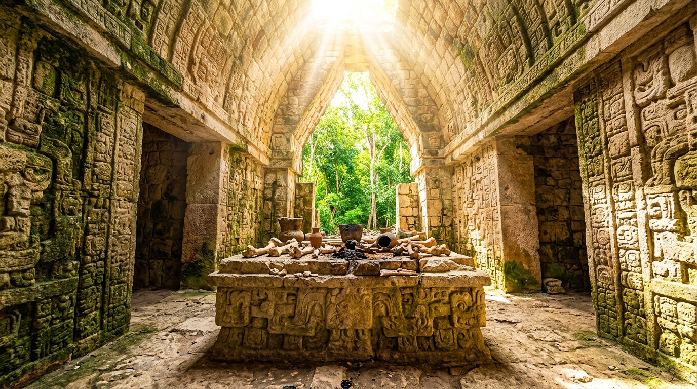 Archaeologists expose 2,500-year-old sacrificial relics inside the ...