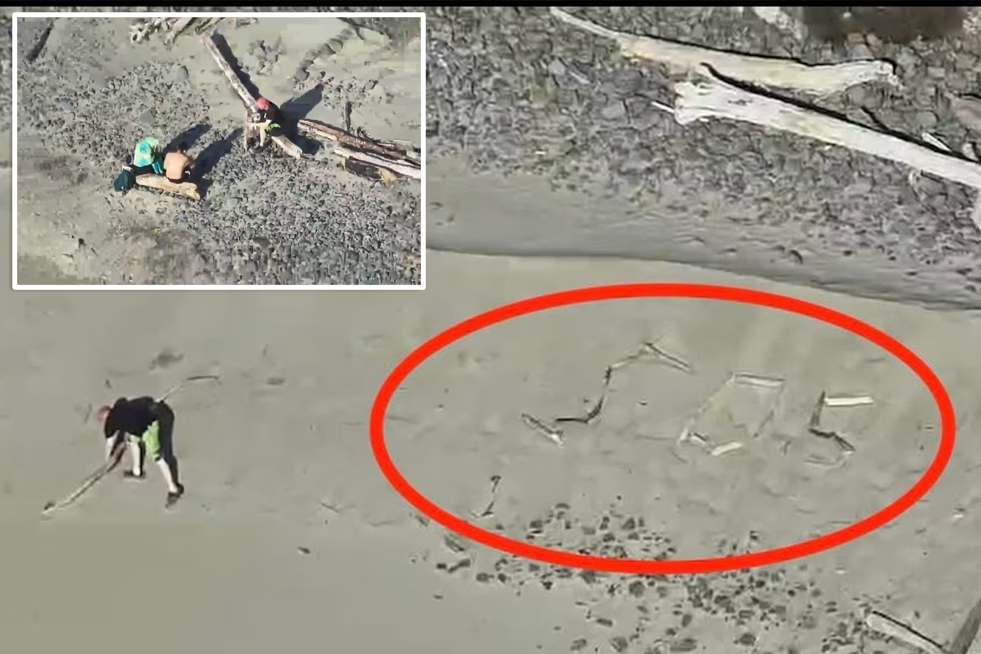 Tourists stranded on isolated Oregon beach after trying to snap ...