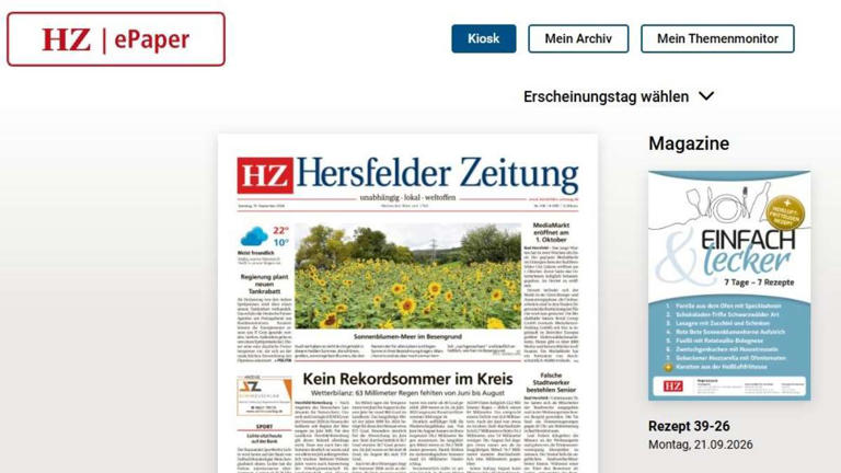 Technische Probleme beim HZ-ePaper