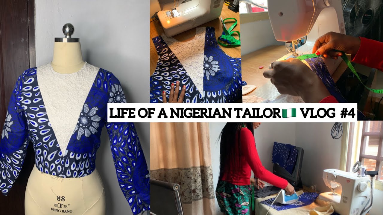 Making a custom dress for a tailoring client