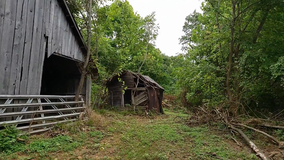 Abandoned barn exploration from the past | Rustic finds & Polaris ride