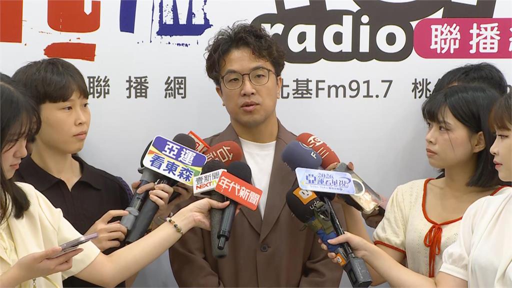 民進黨台北市長參選人沈伯洋。（圖／民視新聞）