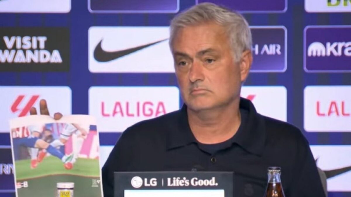 La última ocurrencia de José Mourinho confirma que es el adolescente más viejo del mundo.