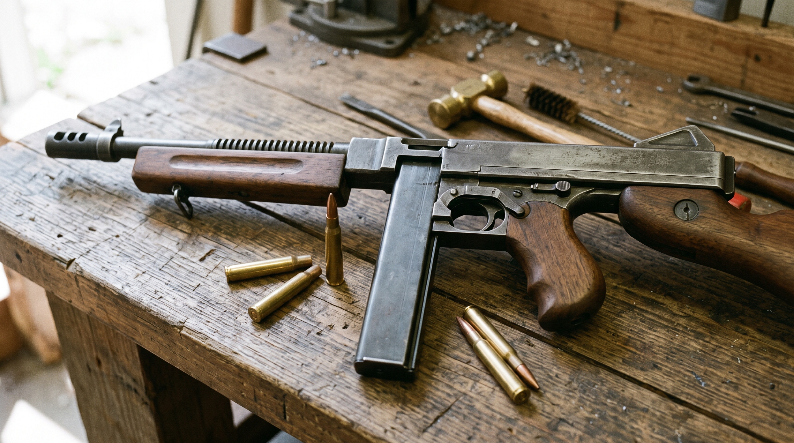 Ils ont adapté une cartouche de fusil .30-06 standard sur un pistolet ...