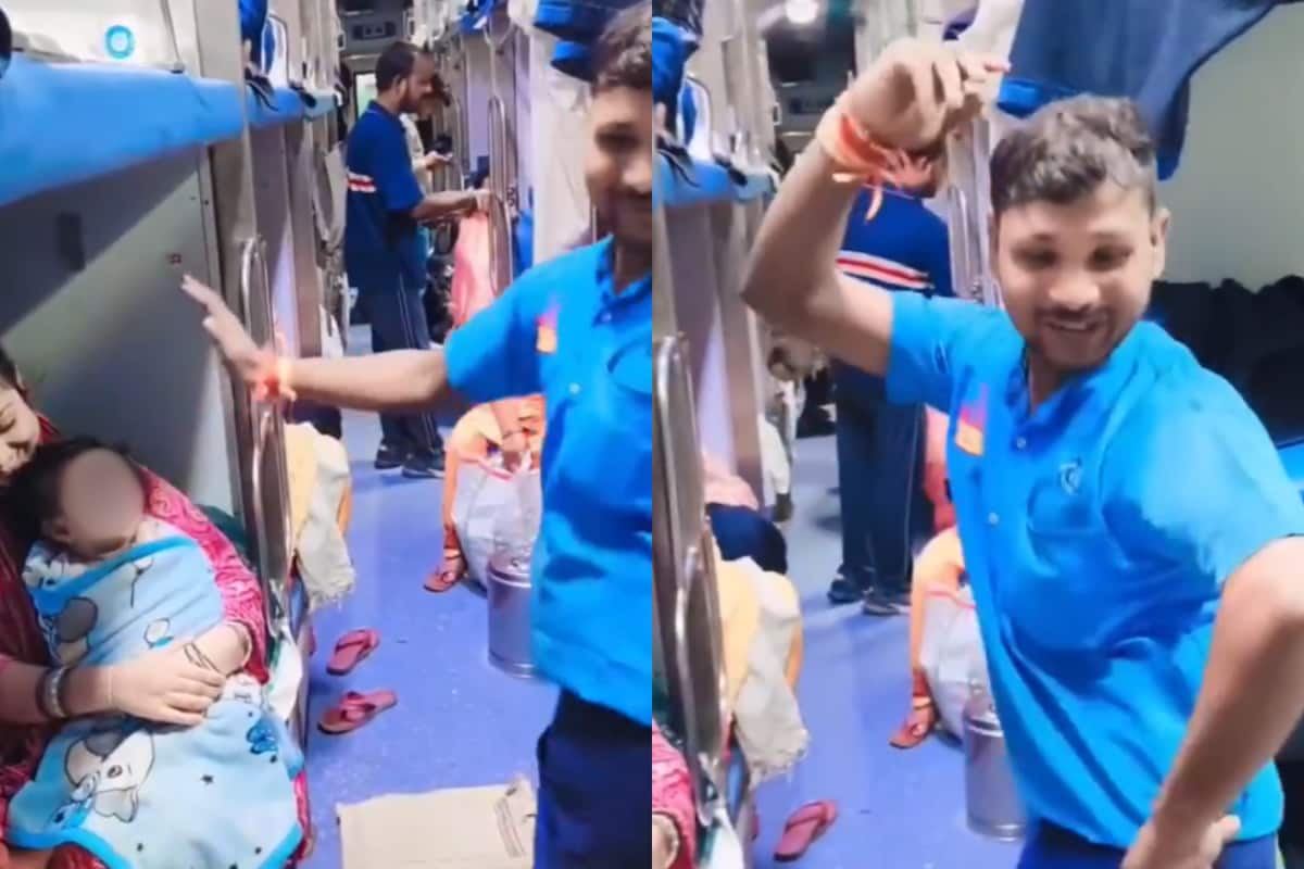 Tea seller dances to cheer up crying child on train: ‘Not all heroes ...