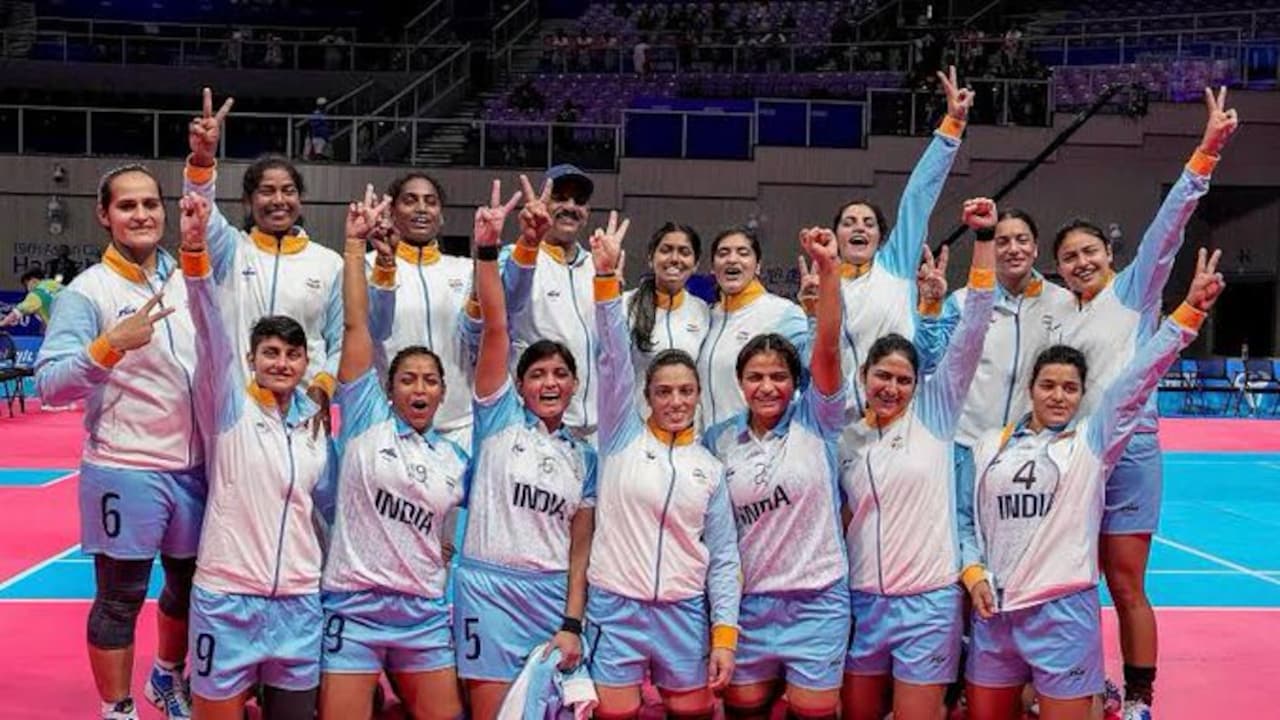 India vs Bangladesh women's kabaddi live streaming, Asian Games 2026 ...