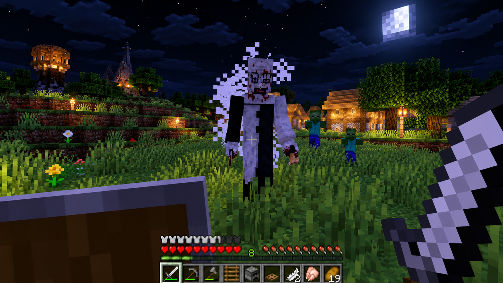 Terrifier transforma Minecraft em um jogo de sobrevivência e terror