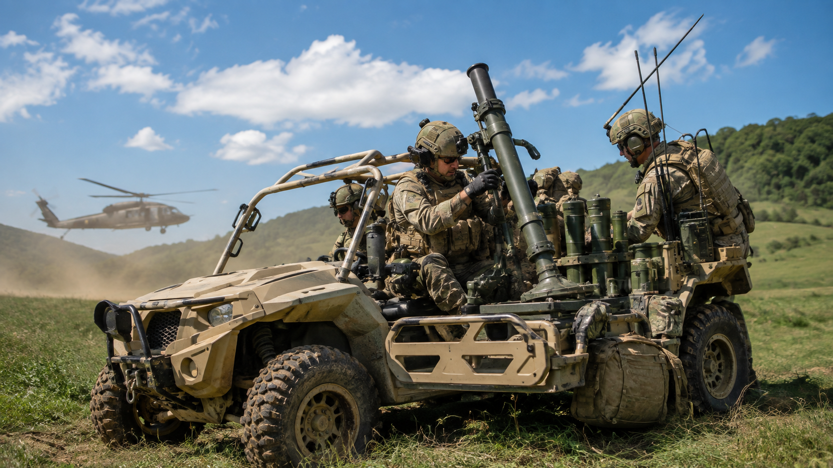 Future Army infantry weapons - mortars, grenades, and assault munitions