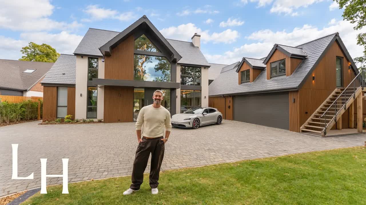 15 solar panels, fingerprint entry, Tesla battery - inside this £2.4 ...