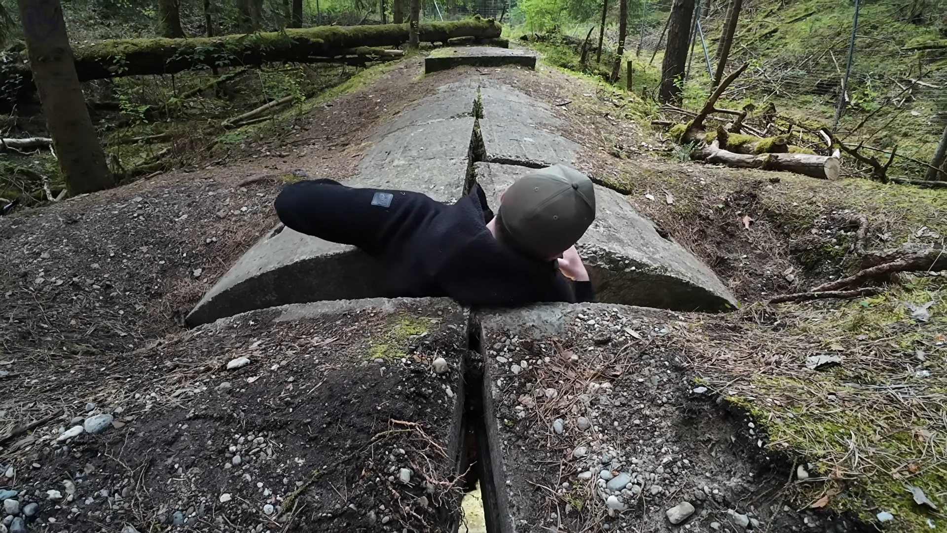 He squeezed through a tiny hole into Hitler’s secret aircraft factory ...