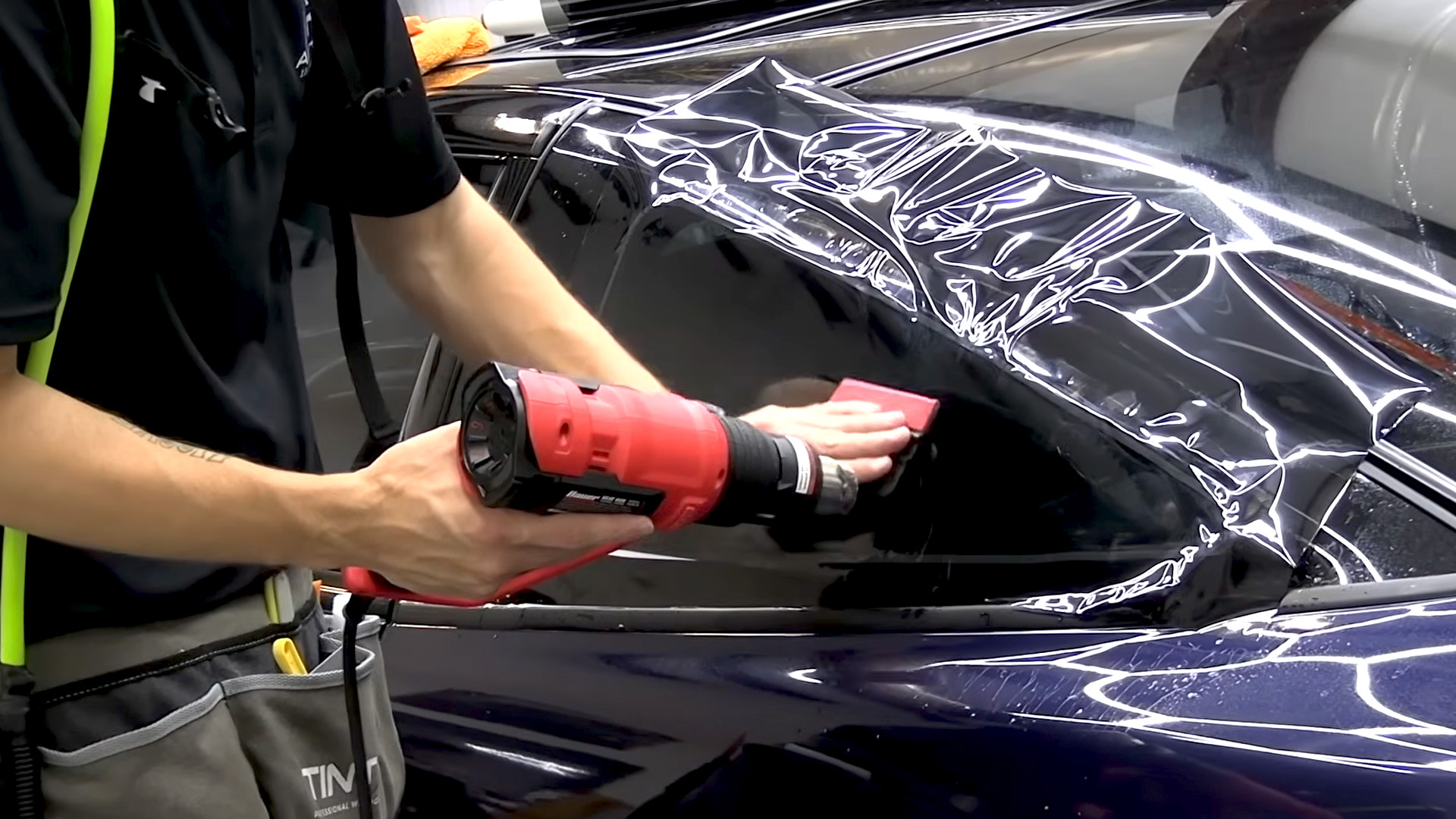 Protecting a classic 240SX interior with custom XPEL window tint