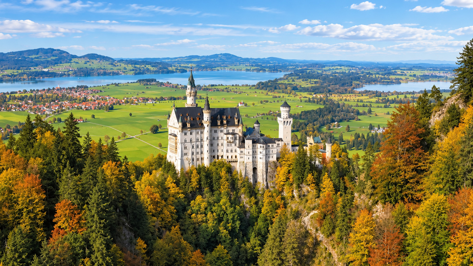 Why does this castle look like a children’s cartoon?