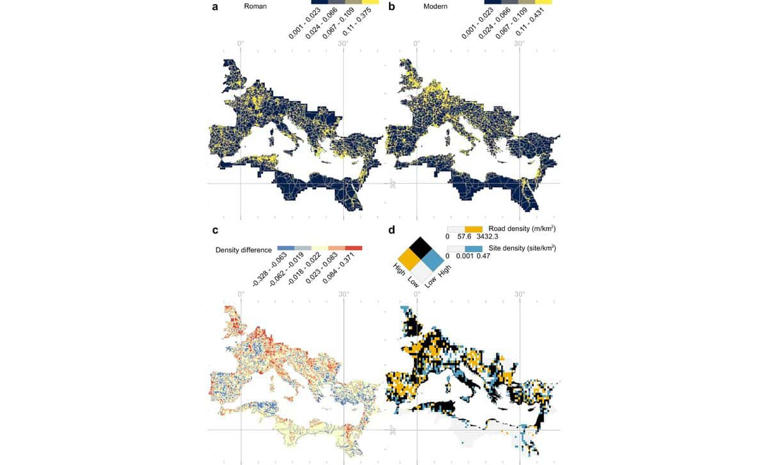 A new Roman road map exposes the problem with “All roads lead to Rome”