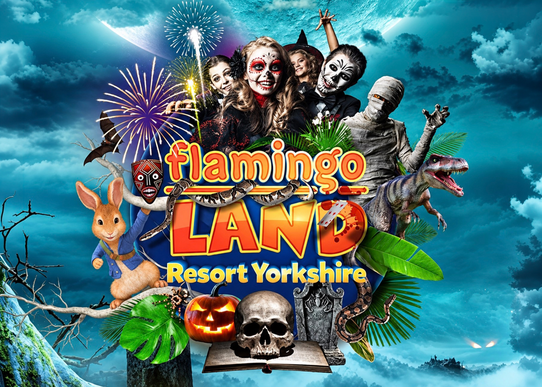 Frightening offer alert - Halloween fun at Yorkshire's Flamingo Land ...