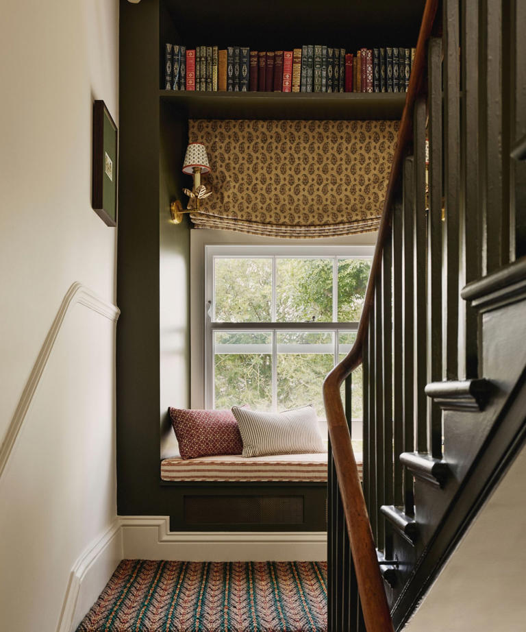 Design experts share tips for creating a cozy book nook this fall