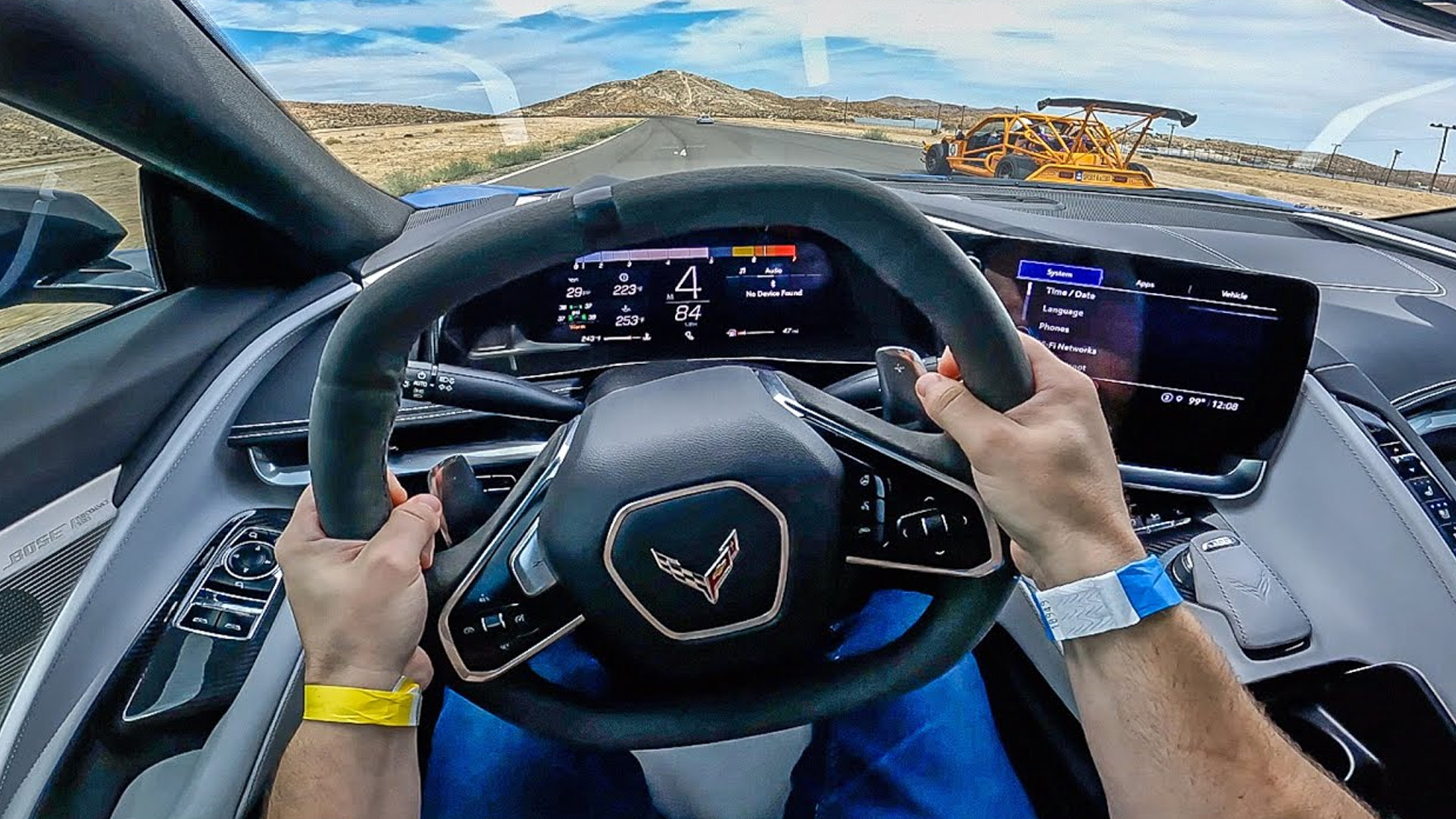 Chevrolet Corvette C8 shows its road character
