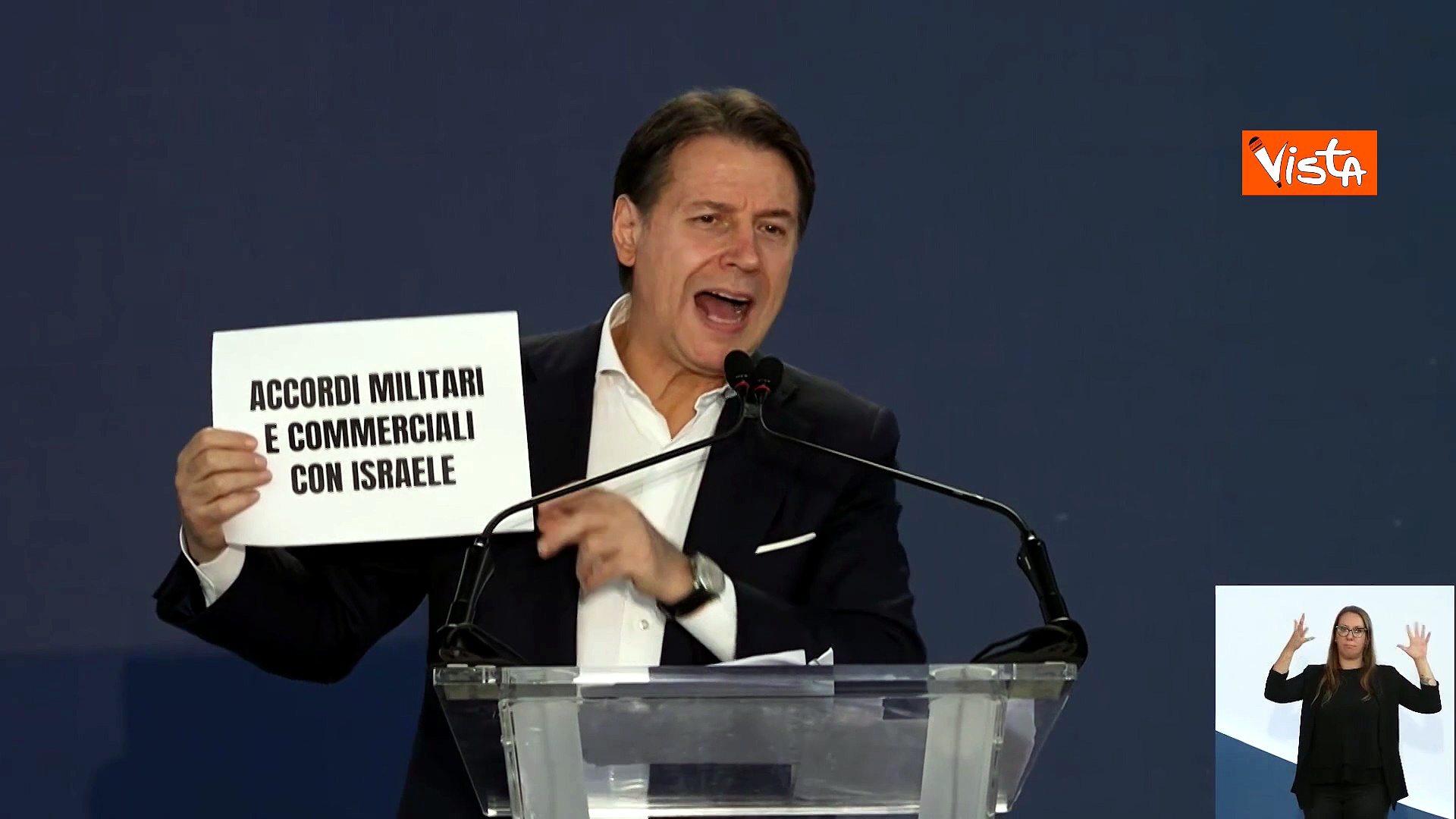 Conte strappa leggi del governo Meloni sul palco di Nova: faremo tabula ...