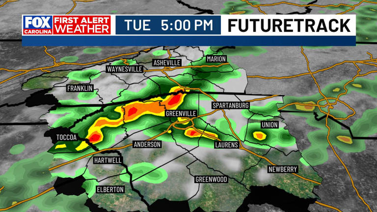First alert weather days Monday & Tuesday: Severe threat & heavy rains ...