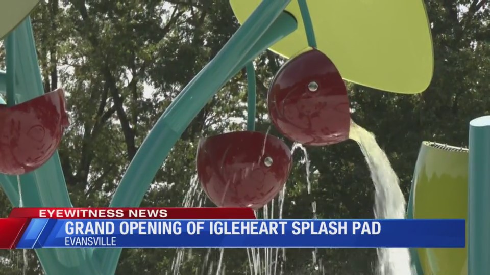 Indiana's largest splash pad now open to public
