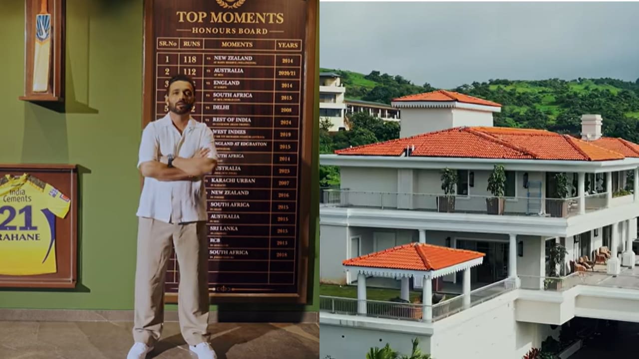 Inside Ajinkya Rahane's 5-BHK Igatpuri villa with infinity pool and ...