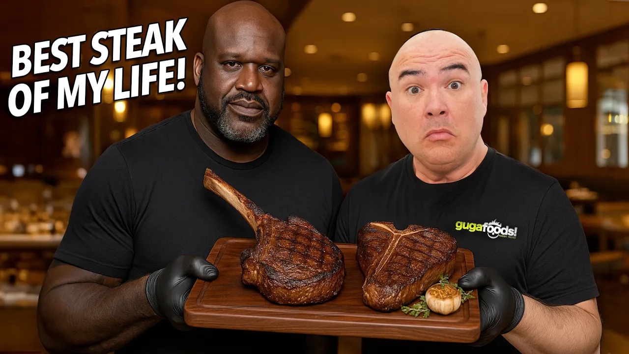 He ordered what LeBron James and Shaq eat... some choices were surprising