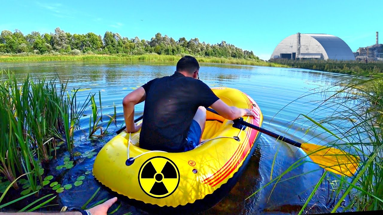 Entering Chernobyl’s exclusion zone by boat