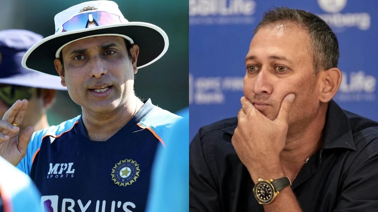 Ajit Agarkar, VVS Laxman battle behind one of Indian cricket's biggest ...