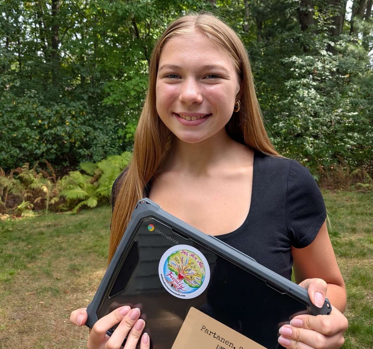 Midland student’s ‘family tree’ sticker design appears on 7,400 school ...