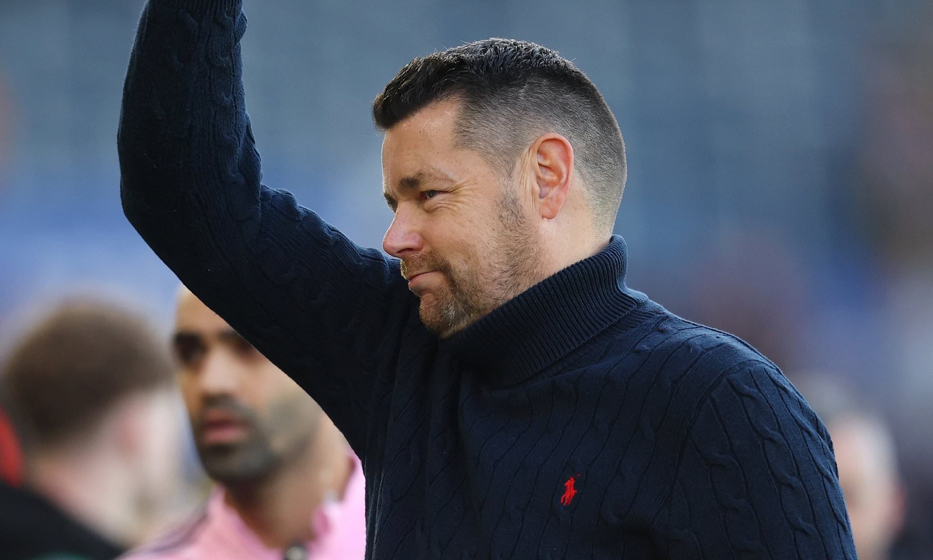 Pierre Sage appears to have saved his job at Crystal Palace after ...