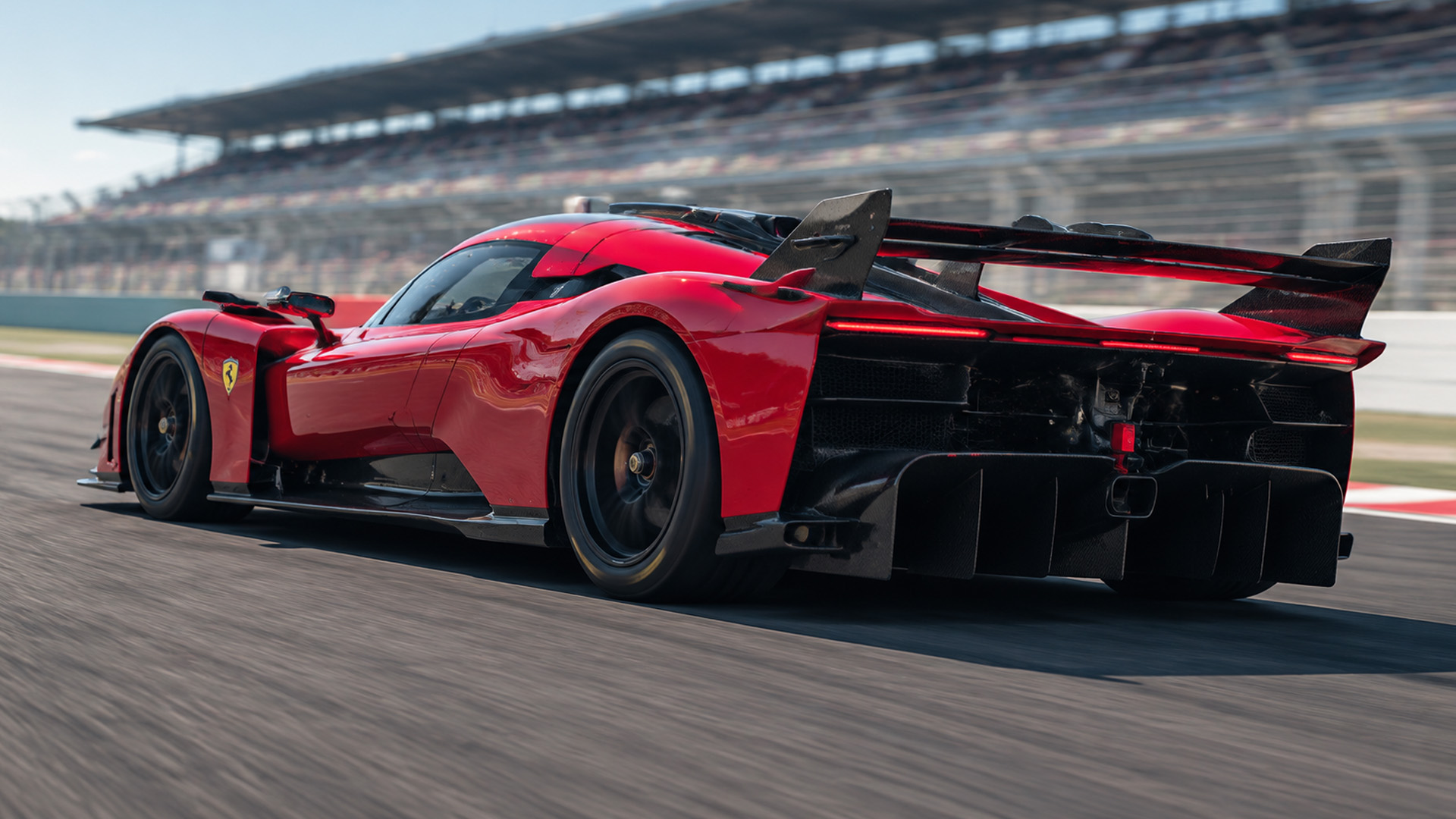 Ferrari F80 reveals its track focused rear design