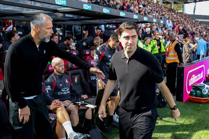 Andoni Iraola secured a win against his old club