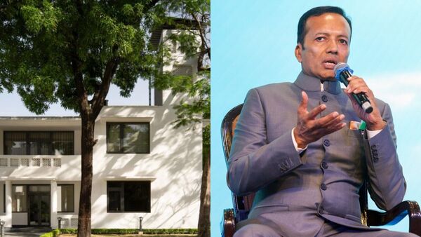 Lush green lawns, glass staircase, Indian accents: Billionaire BJP ...